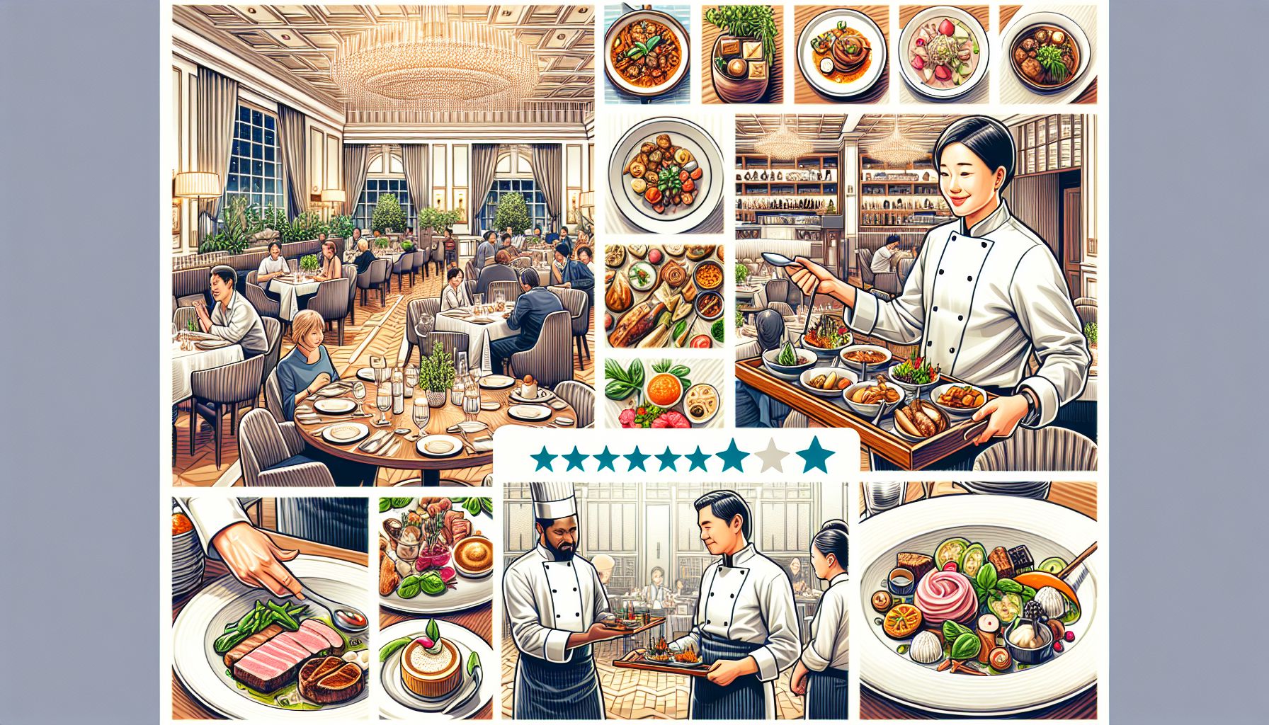 Delicious dining